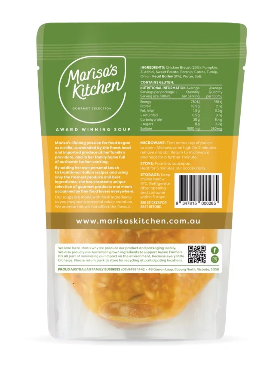 Chicken vegetable and Barley 500ml