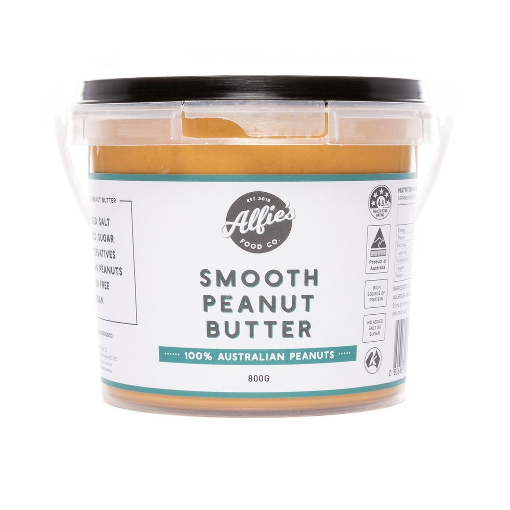 Alfie’s Smooth Peanut Butter - Large (800g)