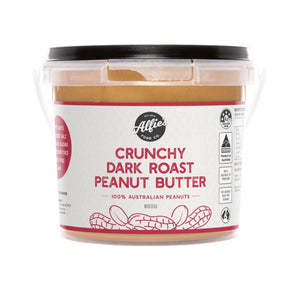Crunchy Dark Roasted Peanut Butter (800g)